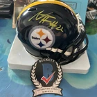 NAJEE HARRIS SIGNED AUTO PITTSBURGH STEELERS SPEED MINI HELMET **FANATICS**
