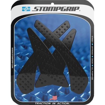 STOMPGRIP Volcano Profile Traction Pad Tank Grips - Black - 55100151B