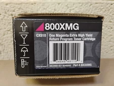 Lexmark 800XMG CX510 Magenta 80C0XMG Extra High Yield Toner    Sealed