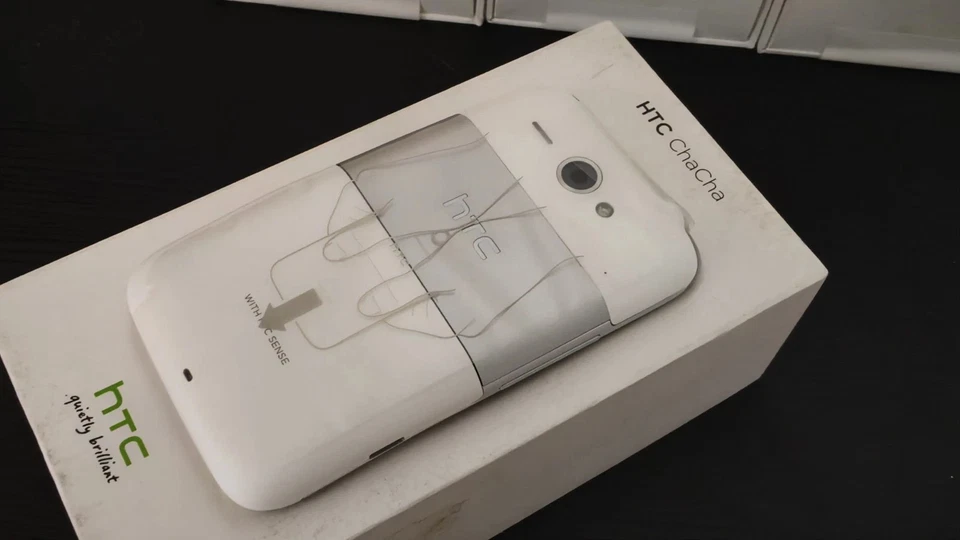 HTC Cha Cha 3G Android Smartphone NEW Super rare white colour - Image 3 of 4