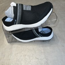 Ryka Women's Engage Slip On Walking Sneaker Mule Black Size 5M RY1209 NEW