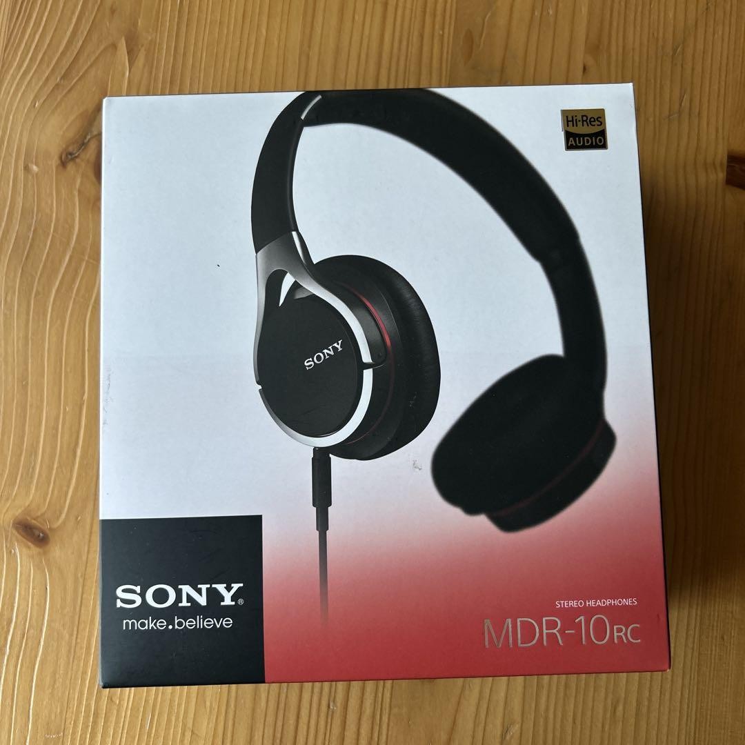 SONY MDR−10 MDR-10RC(R) Sony MDR10R Hi-Res Stereo Wired Headphones (Black) : Amazon