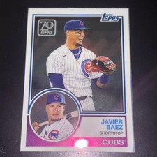 2021 Topps - Chrome 70 Years of Topps Baseball Javier Báez #70YTC-33