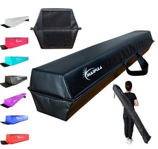 Balance Beam - Folding Floor Gymnastics Equipment for Kids, Non Slip Base - 6...