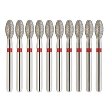 Multi-Use Dental Diamonds Bur Football Egg 368/023F Fine Grit Friction Grip FG