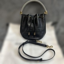 Good condition genuine MARC JACOBS THE BUCKET black drawstring bag