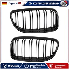 Nieren Grill Doppelsteg passend f�r BMW 3er E90 E91 LCI 2008-12 Glanz Paar