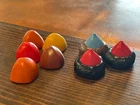 Lot of 8 Vintage playmobil hats caps circus farm viking medieval