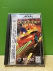 Impact Racing Sega Saturn COMPLETE w/  Registration Card TESTED