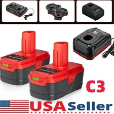 For CRAFTSMAN C3 19.2V XCP  8.0Ah Battery & Charger Lithium PP2020 PP2011 XM