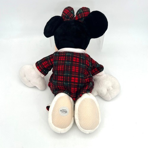 Disney Store exklusive Holiday Morning Minnie Mouse Plüsch 16 Zoll Hase Hausschuhe Schleife - Bild 5 von 12
