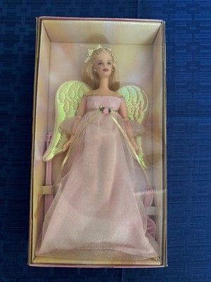 Special Edition Angelic Harmony Doll 2001 Mattel #55653 Pink Angel Barbie J1