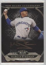 2015 Topps Tier One New Guard Rose Gold Ink 24/25 Marcus Stroman Auto 8k4