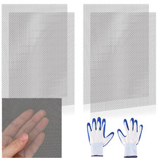 4 Pcs 13x9 33cmx23cm 20 Mesh 304 Stainless Steel Wire Mesh Sheet, Rustproof Me