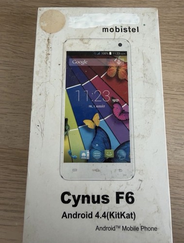 Mobistel Cynus F6 Smartphone 8 MP Weiß Android 4.4 5 Zoll IPS-Display 4GB