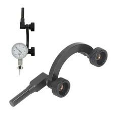 Dial Test Indicator Centering Holder 8mm Shank 4mm Hole Half Round Dial Gauge