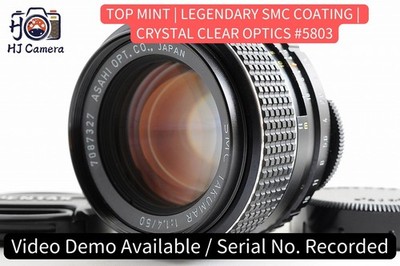 [TOP NEUWERTIG] Pentax SMC Takumar 50 mm f/1.4 MF Standard Prime Objektiv M42...