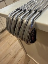 2011 CALLAWAY RAZR X TOUR IRON SET 5-PW STIFF TT DYNAGOLD S300 Ex. Cond  RH
