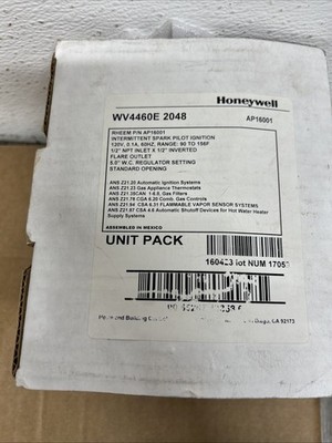 SP20749 AP16001-2 | WV4460E 2048 |WV4460E2048  Gas Control Resides Honeywell #a2