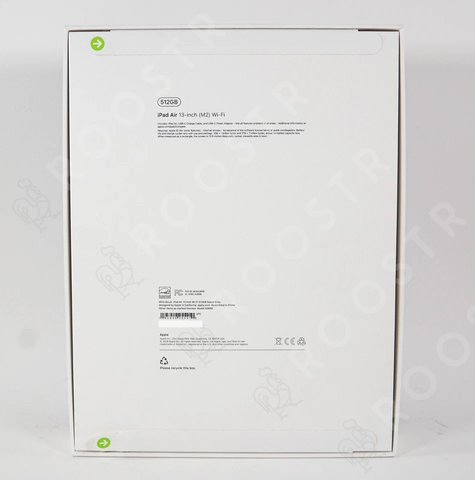 Apple iPad Air M2 Chip 13" 512GB Wi-Fi Only Space Gray MV2J3LL/A • BRAND NEW - Image 2 of 3