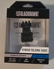 Blackhawk! Hybrid Folding Sight (Rear) - 71BU04BK
