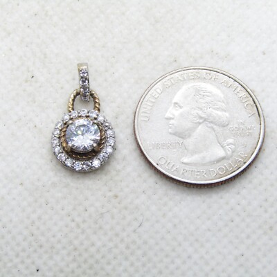 ATI China Sterling Silver 925 Cubic Zirconia Necklace