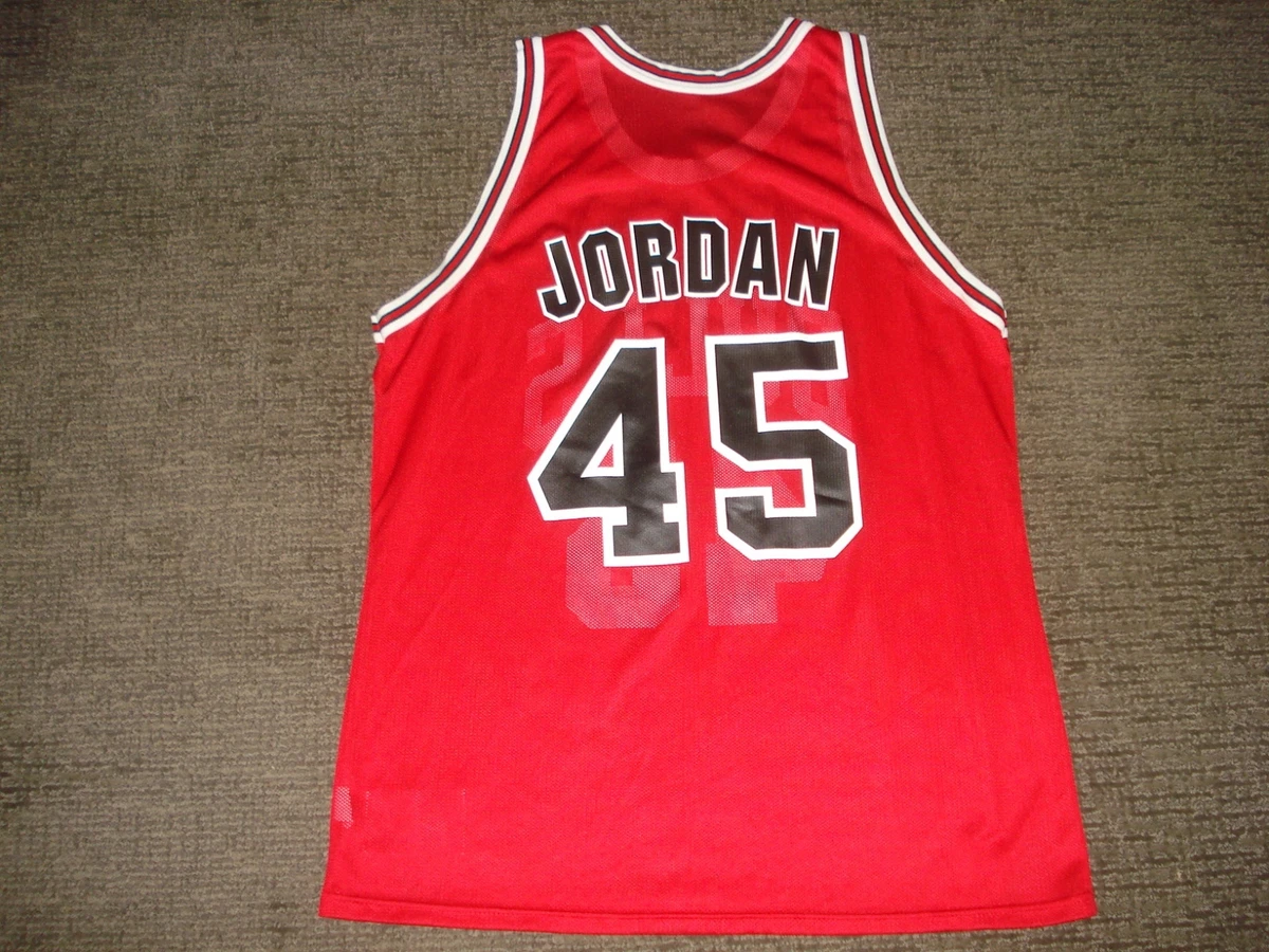 MICHAEL JORDAN #45 CHICAGO BULLS THROWBACK JERSEY - Prime Reps