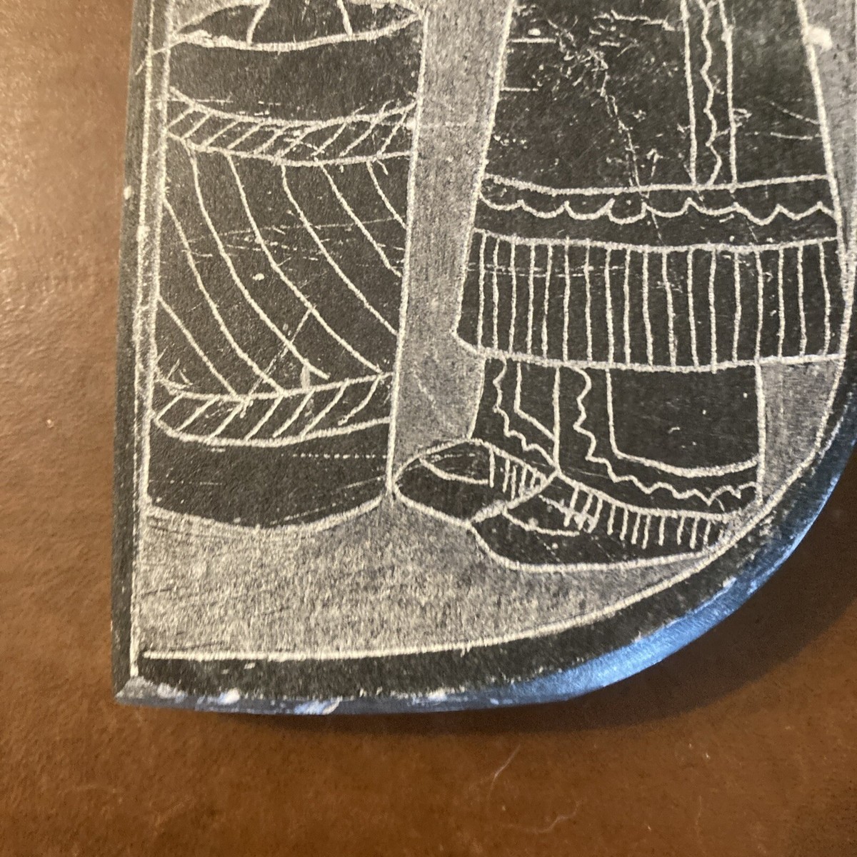 緒締め玉　窓絵に草花　陶磁器製　骨董　胴乱　印籠　R1460 il_1080xN.2865276788_cec2.jpg