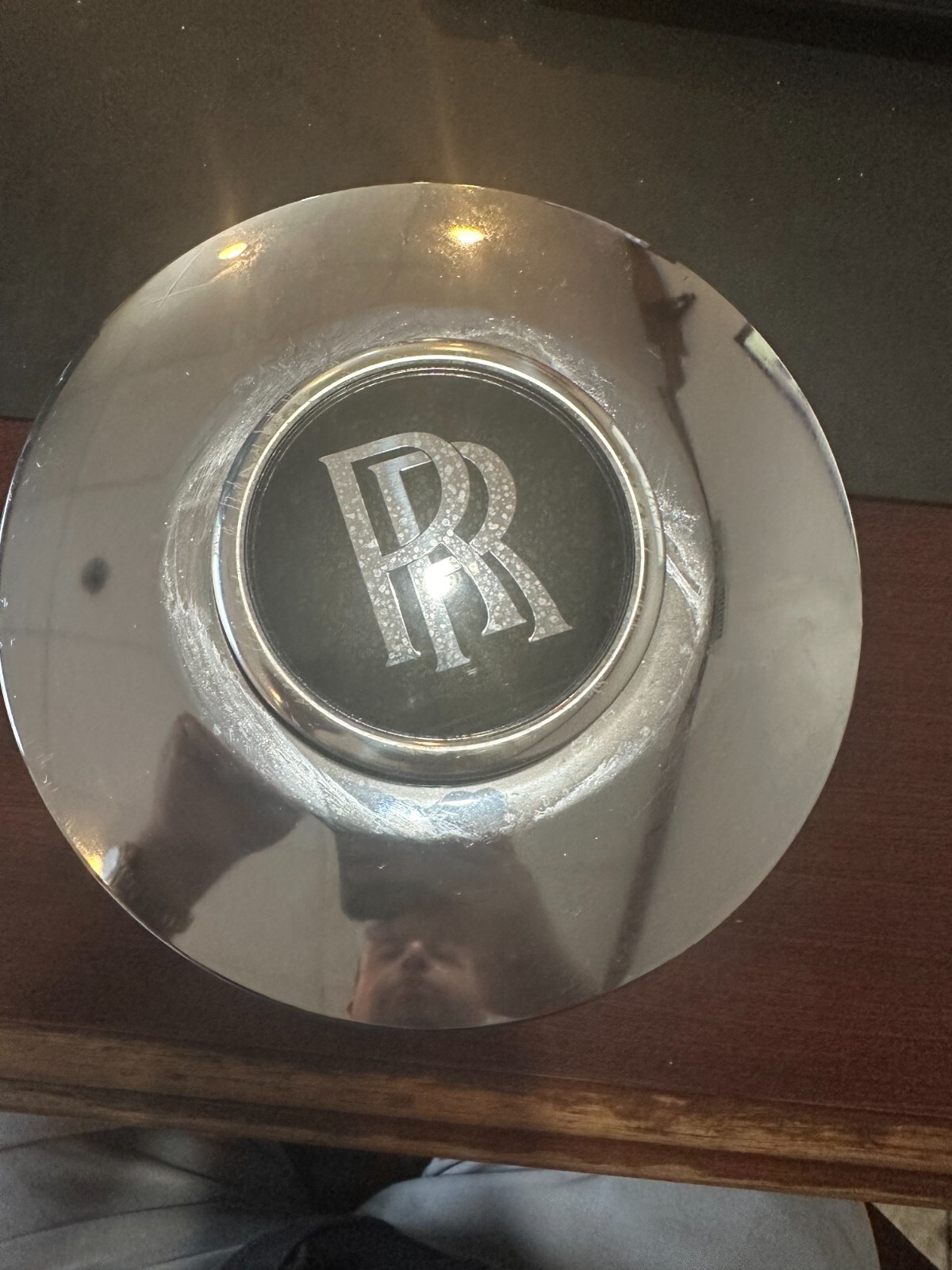 For Rolls-Royce Phantom Centre Hub Cover Chrome set （almost new） OEM:36136874325