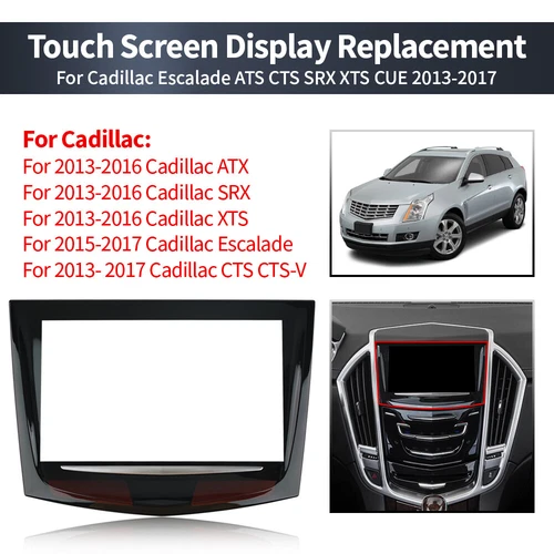 Coche de repuesto de pantalla táctil para Cadillac ATS CTS SRX XTS CUE 2013-2017 - Imagen 2 de 15