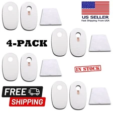 4 Pack Shark Rocket Foam and Felt Filter Kit Fits HV319Q HV320 HV321 HV322 HV24Q