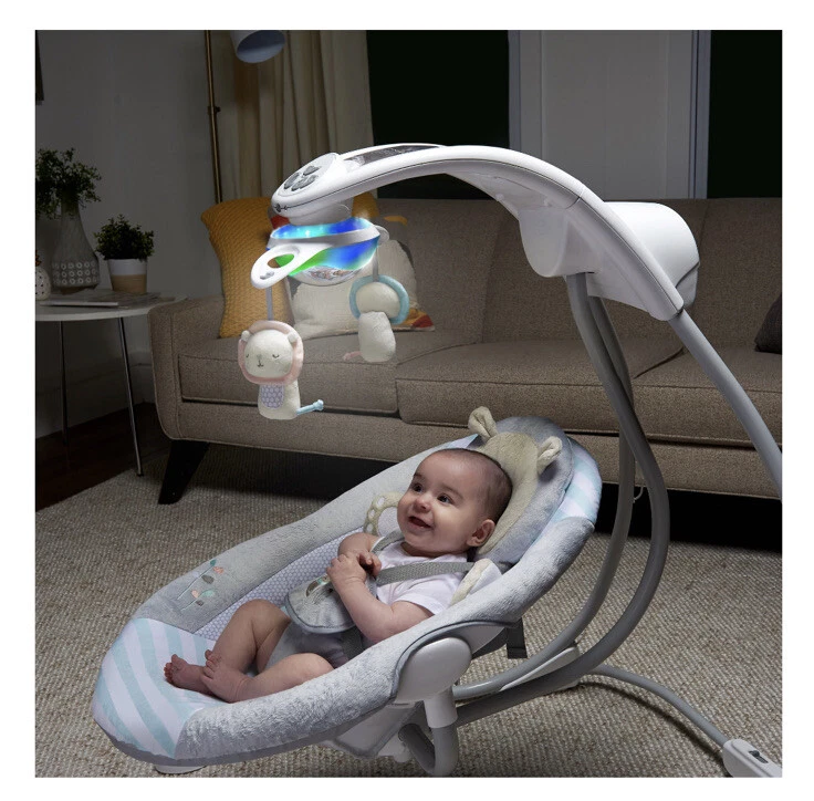 Ingenuity lion on sale swing