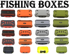 Fishing Tackle Box Lure Waterproof Compartments 2 Layer Storage Hard Case Hook
