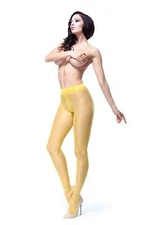 Miss O Open Crotch Shiny Tights P101