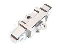 Billet Machined Silver Rear-Front Arm Brace for Traxxas 1/10 Maxx 4S Truck 8916