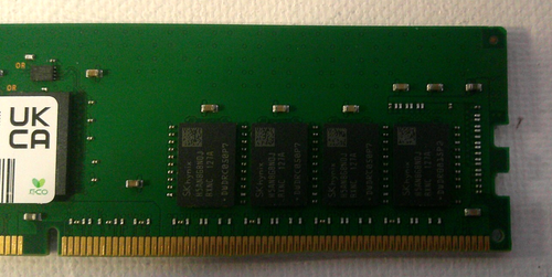 SK Hynix 16GB 2Rx8 PC4-3200AA-RE2-12 Server Memory DDR4 HMA82GR7DJR8N-XN - Picture 4 of 9