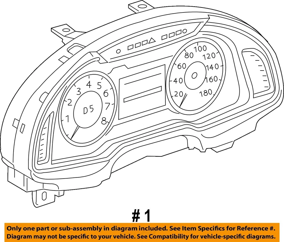 Б/у спидометр указатель подходит: 2017 Audi A4 MPH ID 8W5920840 класса A - Изображение 4 из 4