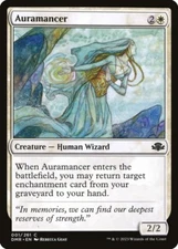 MTG Magic the Gathering Auramancer (1/520) Dominaria Remastered NM