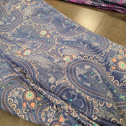 LuLaRoe Leggings Bundle Lot of 5 Tall & Curvy (TC) Pinks Purple Floral Geometric - Picture 7 of 17