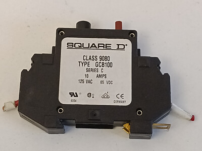 Square D class 9080 type GCB100 series C 10 amps circuit breaker | eBay
