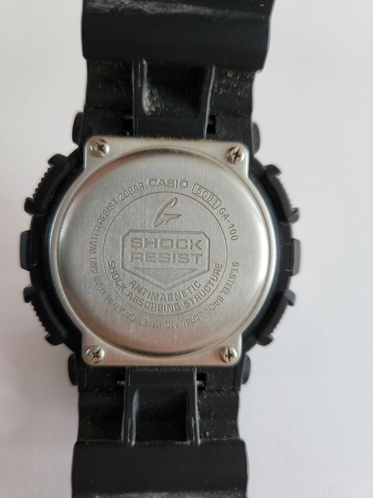 即納・良品 箱付極上品❗️CASIO・GーSHOCKAWG−M100SB-2AJF電波