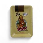 <!--F#f_0-->Raw Metal Rolling Tray - Bikini Girl Smoking Tobacco - Mini (18x12.5cm)<!--F/-->