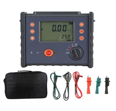 Digital 2500V Insulation Resistance Meter With Rated Voltage Accuracy ±10%