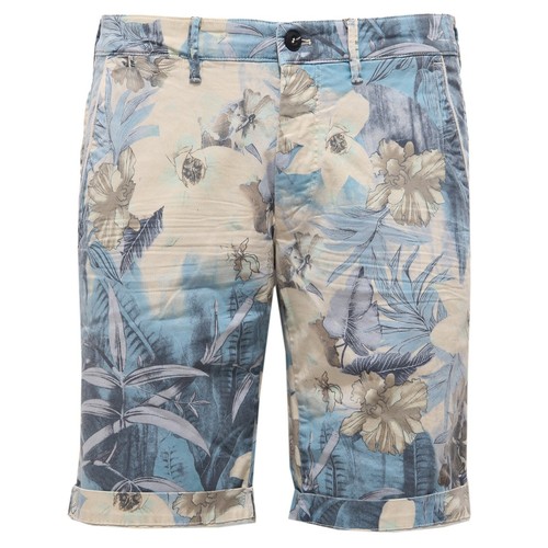 0291AB bermuda uomo MASON'S SLIM STRETCH VINTAGE PRINT shorts man | eBay