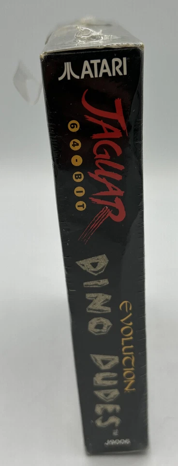 Evolution: Dino Dudes (Atari Jaguar, 1994) Authentic Factory Sealed VG Condition - Image 2 of 4
