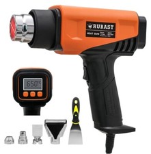 LCD Heat Gun 2000W Hot Air Gun Temp Range 50-600℃, 2 Heat Modes, Paint Stripper
