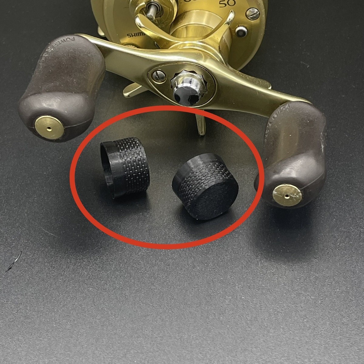 Shimano Calcutta Conquest 50 Mechanical Brake Knob 2pcs