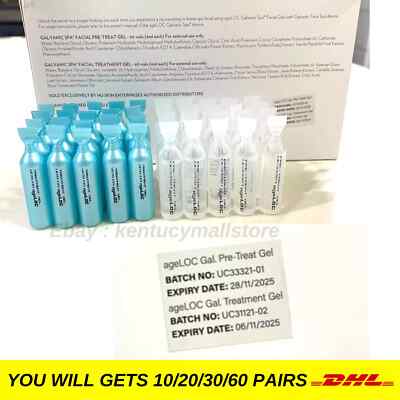 Nu Skin Nuskin AgeLOC Galvanic Spa Facial Gels In New NO BOXES