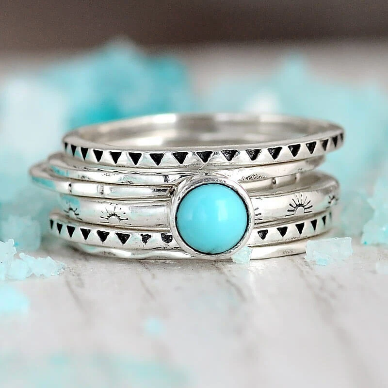 Western 2024 turquoise rings
