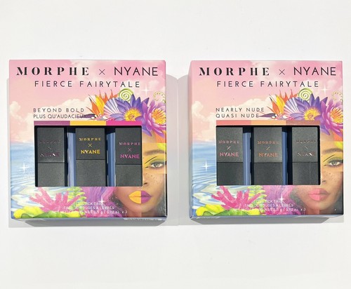 Morphe X Nyane FIERCE FAIRYTALE Palette & BEYOND BOLD + NEARLY NUDE Lip Trios - Picture 8 of 16
